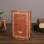 Vintage faux books