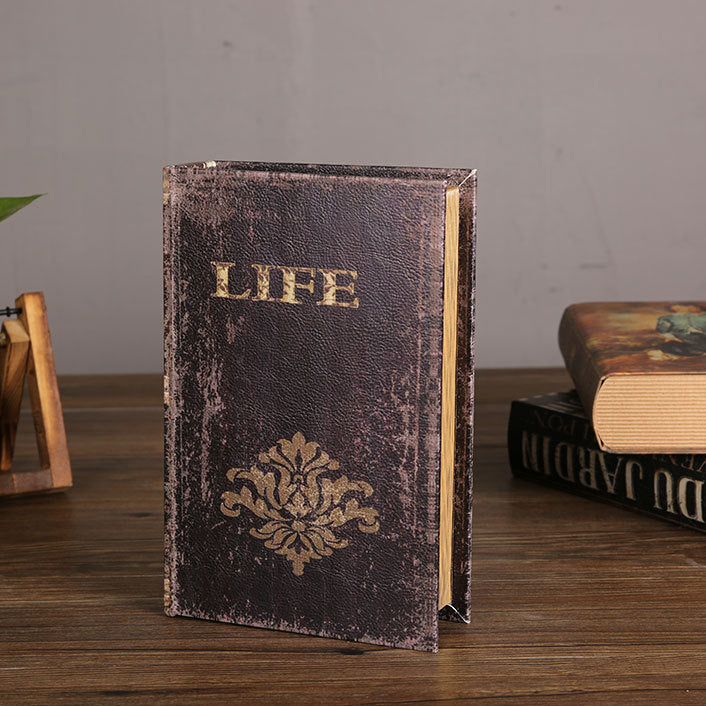 Vintage faux books