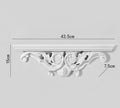 Ornamental wall shelf