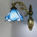 Stained Tiffany Wall Lamps