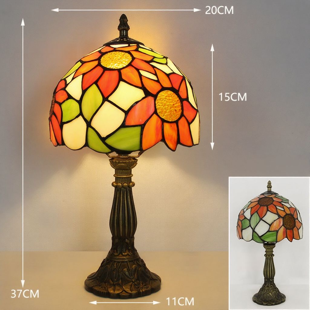 Stained Tiffany Lamps