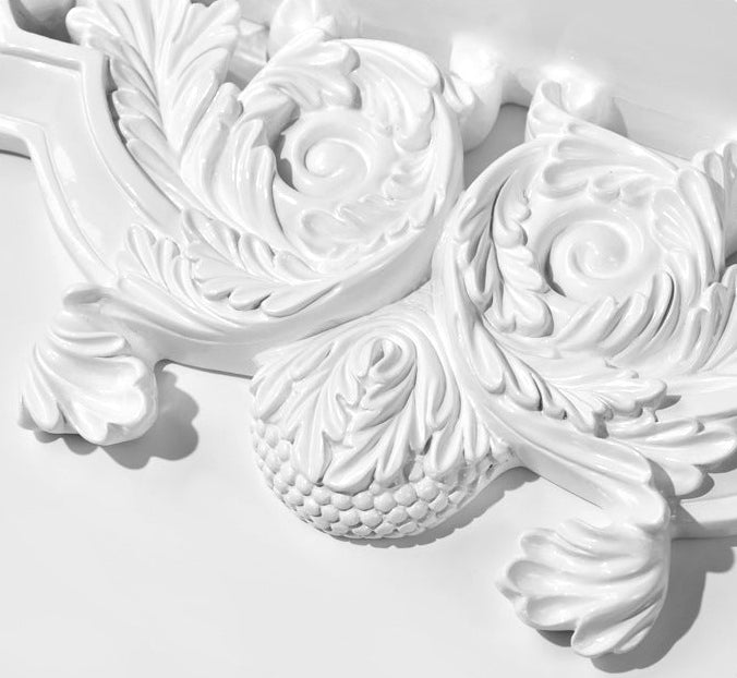 Ornamental wall shelf