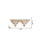 Distressed French-Style shelves