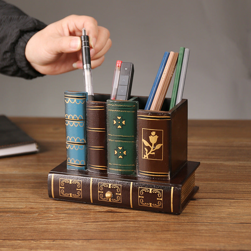 Bookshelf Pen Holder