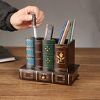 Bookshelf Pen Holder