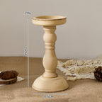 Wooden Candlesticks