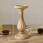 Wooden Candlesticks