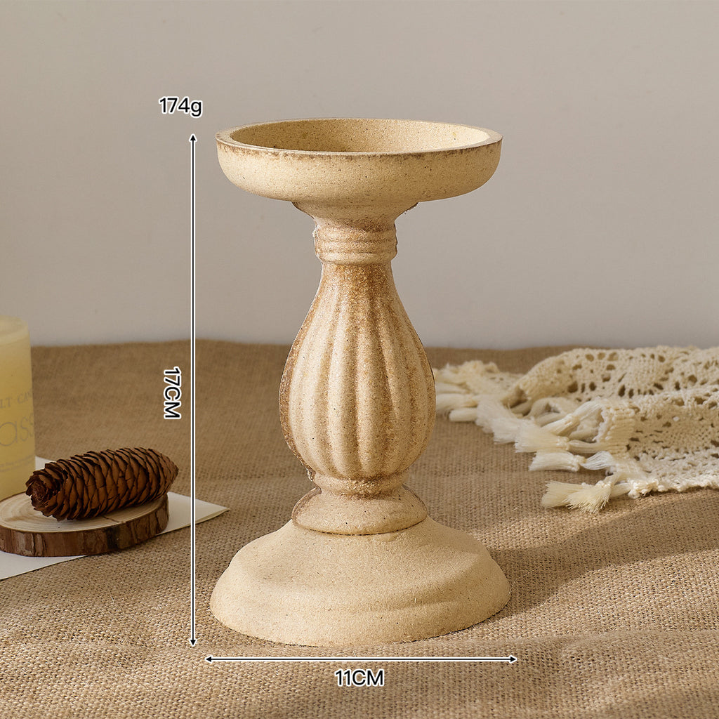 Wooden Candlesticks