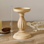 Wooden Candlesticks