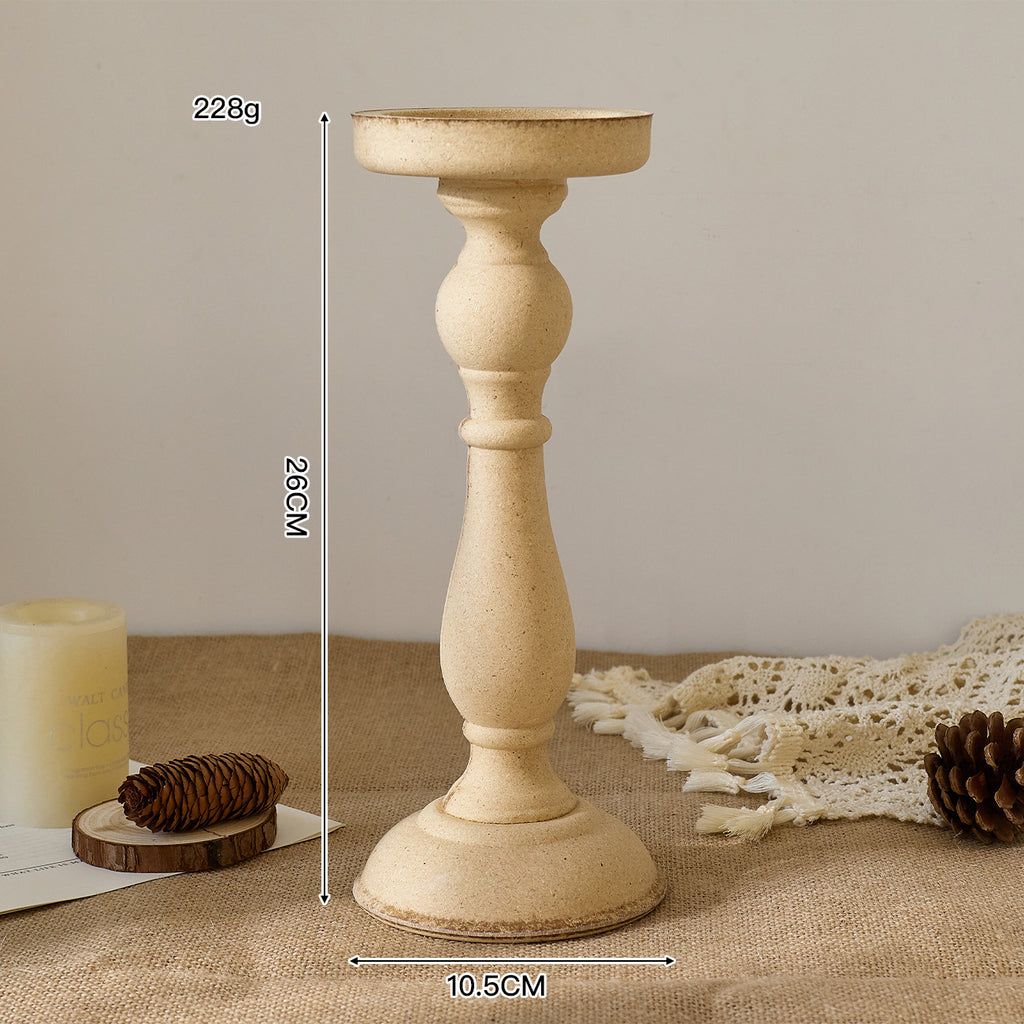 Wooden Candlesticks