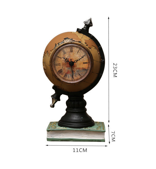Clock Globe Ornament