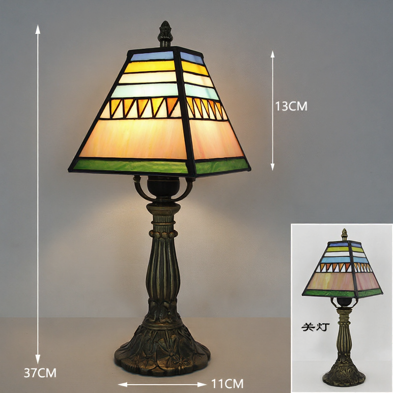 Stained Tiffany Lamps