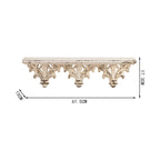 Distressed French-Style shelves