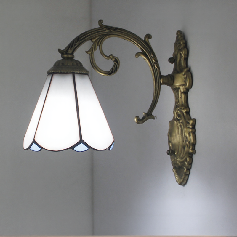 Stained Tiffany Wall Lamps