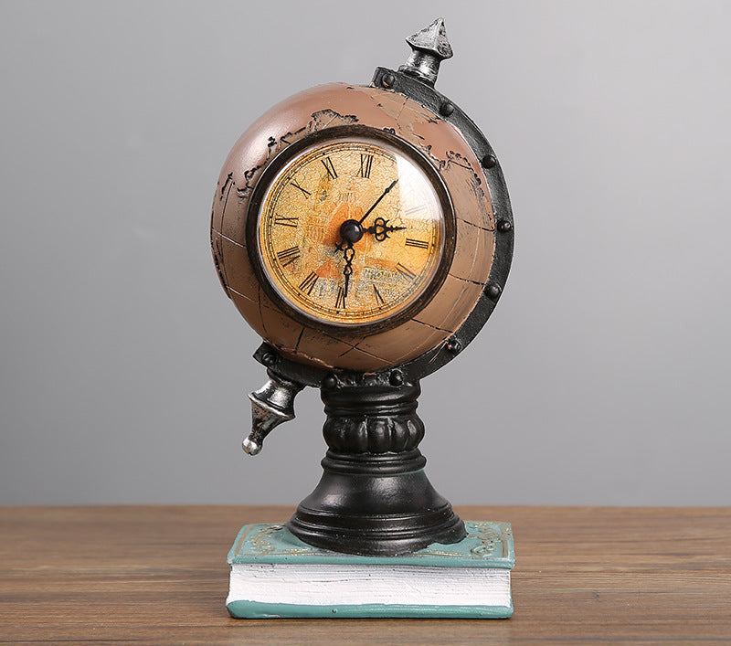 Clock Globe Ornament