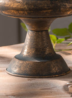 Antique Iron Dried Vase