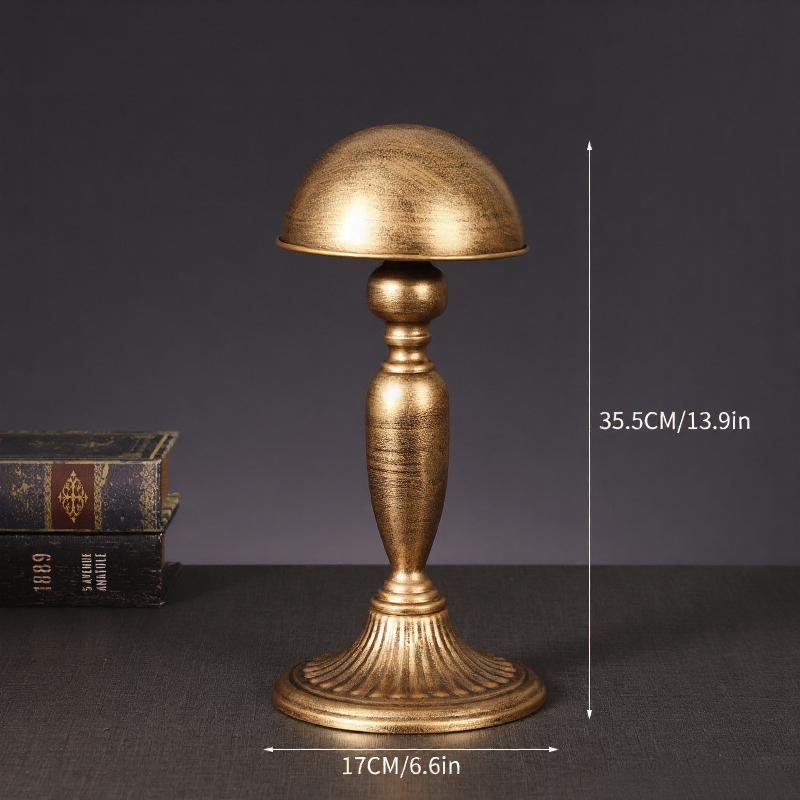 Distressed Iron Hat/Wig holder