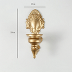 Distressed wall candle holders