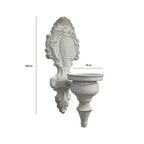 Distressed wall candle holders