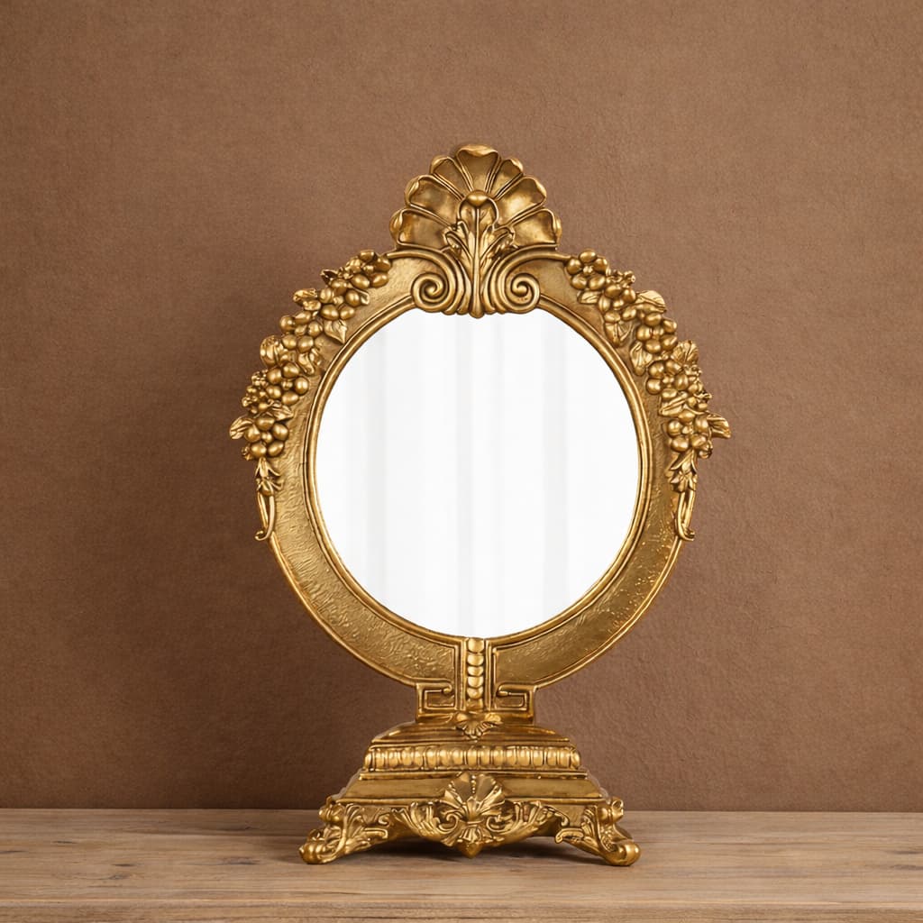 Ornate Gilt Vanity Mirror