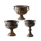 Antique Iron Dried Vase