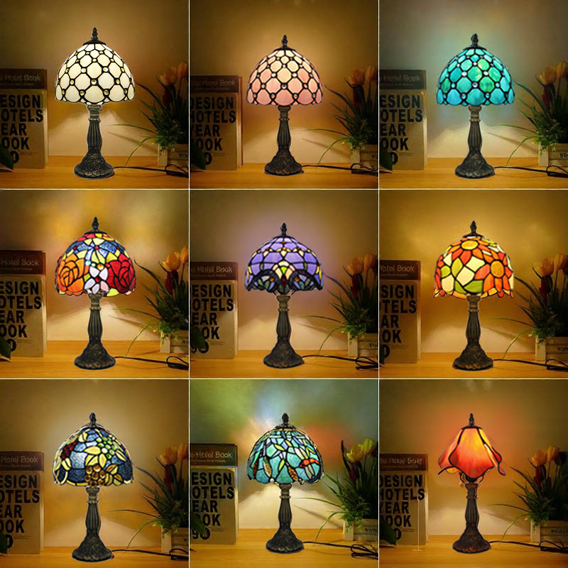 Stained Tiffany Lamps