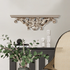 Ornamental wall shelf