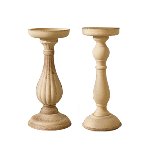 Wooden Candlesticks